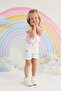 Girl's Denim Shorts 2 Years-6 Years White