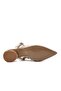 129-2302 Beige Women's Heeled Shoes - 2