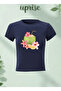 Coconut Water Summer Printed Cotton Lycra Body Tee Crop T-Shirt