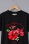 Women's Cotton Wide Cut Tropical Floral Printed - Best Mother Ever Written 100% Cotton T-Shirt - 2
