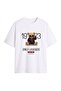 Unisex Short Sleeve White T-Shirt Legend Teddy Bear Lover Oversize,Premium,Summer 100% Cotton - 2