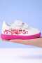 Pink Sole Cherry Love Candy Printed Girls' Sneakers