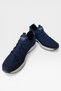 Men's Airfile Laceless Breathable Comfortable Daily Sports Shoes Dark Blue - 3