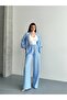 Comfortable Fit Kimono Wide Leg Pants Set Summer Stylish Kimono