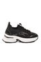 26Y303 Women's Stoned Textile Stretch Thick Sole Sports Shoes - 2