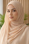 3 Pieces High Quality Hijab Set 3 Colors Chiffon Head Scarp Large Size 3 In 1 Shawls Muslim Sheila - 2