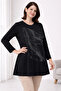 Women's Combed Cotton Tunic for Middle Age and Above Mothers 4743 - 3