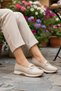 Beige Lightweight Flexible Women's Casual Shoes 064 Z - 3