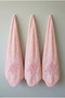 Set of 3 Kitchen and Hand/Face Towels 30X50 cm 100% Cotton Embroidered