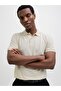 Men Cream Cotton Regular Polo - 3
