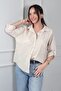 Women's Floral Embroidered Italian Cotton Shirt