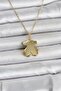 316L Steel Chain Gold Color Teddy Bear Model Openable Women's Necklace -