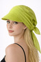 Tie-On Bandana Visor Hat