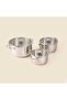 Kitchen Pure Steel 6 Piece Steel Cookware Set - 2