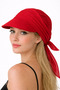 Tie-On Bandana Visor Hat - 2