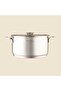 Kitchen Pure Steel 6 Piece Steel Cookware Set - 5