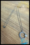 Moon Star Zircon Stone Necklace |   60 cm Steel Chain |   Women's Jewelry Accessories - 2