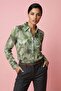 My Fashion Floral Patterned Buttoned Shirt - 6