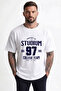 Stadium College Team Printed Premium Cotton Men's Tshirt
