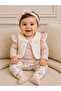 Baby Girl Suit with Plush Vest - 3