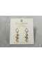Gold Color Seahorse Figured Dangle Earrings – Elegant and Minimalist Women's Earring - 3