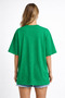 Unisex Oversize Green T-Shirt Always Printed 100% Cotton Minimal Casual T-Shirt Women Men - 3