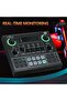 V9 Sound Card – Professional Bluetooth Accompaniment Mixer with Dynamic Sound Effects – Studio-Quali - 4