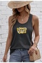 Summer Vibes Printed Women's Round Neck T-Shirt