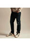 Men’s Skinny Taper Stretch Denim Jeans with Elastic Waist