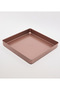 Carbon Steel 28x28x28cm Rose Gold Baking Sheets & Trays - 3