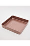 Carbon Steel 23x23cm Rose Gold Baking Sheets & Trays - 3
