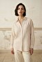 My Fashion Striped Linen Buttoned Shirt - 2