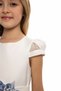 Flower Detailed Long Satin Ombre Girls Evening Gown Graduation Dress 8-9-10-11-12-13-14-15 Years Old 35185Pr - 7