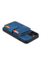 iPhone 13 (6.1 Inch) Compatible Leather Case with Magnetic Wallet and Card Holder Stand - 6