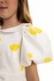 Flower and Pearl Detailed Hair Accessory Evening Dress Girl's East Day Dress 3-4-5-6-7 Years Old 35239Pr - 5