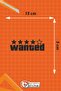 Wanted Sticker Label 15X5 cm – Vehicle – Motor – Laptop - Helmet Sticker Sticker - 2