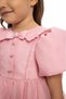 Evening Dress Pearl Detailed Baby Special Occasion Dress with Hair Accessory 6-12-18-24 Months 35230Pr - 4