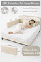 New Generation Bed Barrier 120 cm Beige - Painted - 2