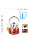 1400ml Glass Teapot with Removable Infuser, Heat-Resistant Borosilicate Stovetop Tea Kettle - 7