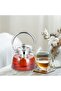 1400ml Glass Teapot with Removable Infuser, Heat-Resistant Borosilicate Stovetop Tea Kettle - 5