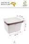 Multi-Purpose Storage Box with Lid Basket Organizer 6 Liter Toy Bathroom Kitchen Organizer - 3