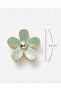 Nivra Metal Enamel Flower Clasp Buckle - 4