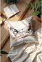 Decorative Pillowcase Vintage Horse Carriage Patterned Double Sided Beige Botanical Pattern 43X43 Set of 2 - 5