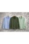 Economical 3-Piece Muslin Linen Men's Shirt Set – Summer, Breathable, Comfortable Fit