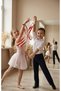 10-Pack April 23Rd Show Buckle & Dance Bracelet - Red and White Ribbon