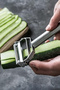 Julienne Peeler Stainless Steel – Professional Vegetable and Fruit Chopper, Ultra Sharp Julienne Peeler - 5