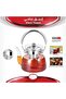 1600ml Glass Teapot with Stainless Steel Infuser and Ergonomic Handle for Loose Leaf and Black Tea - 7