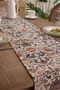 مفرش طاولة طويل بتصميم عتيق، مفرش طاولة شاي، مفرش طاولة وعلم، مفرش طاولة مطرز بالجاكار 30*180 سم - 4