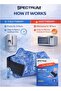 Ankle Hot & Cold Gel Pack 25x15.5cm Reusable Ice & Heat Compress Therapy Wrap Support Strap - 2