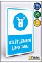 Don'T Forget to Lock It! Isg Warning Sign Dekota 15X20 cm